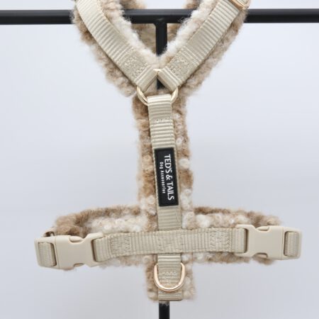 Strap-Y-Hundegeschirr - Chai Latte Checks