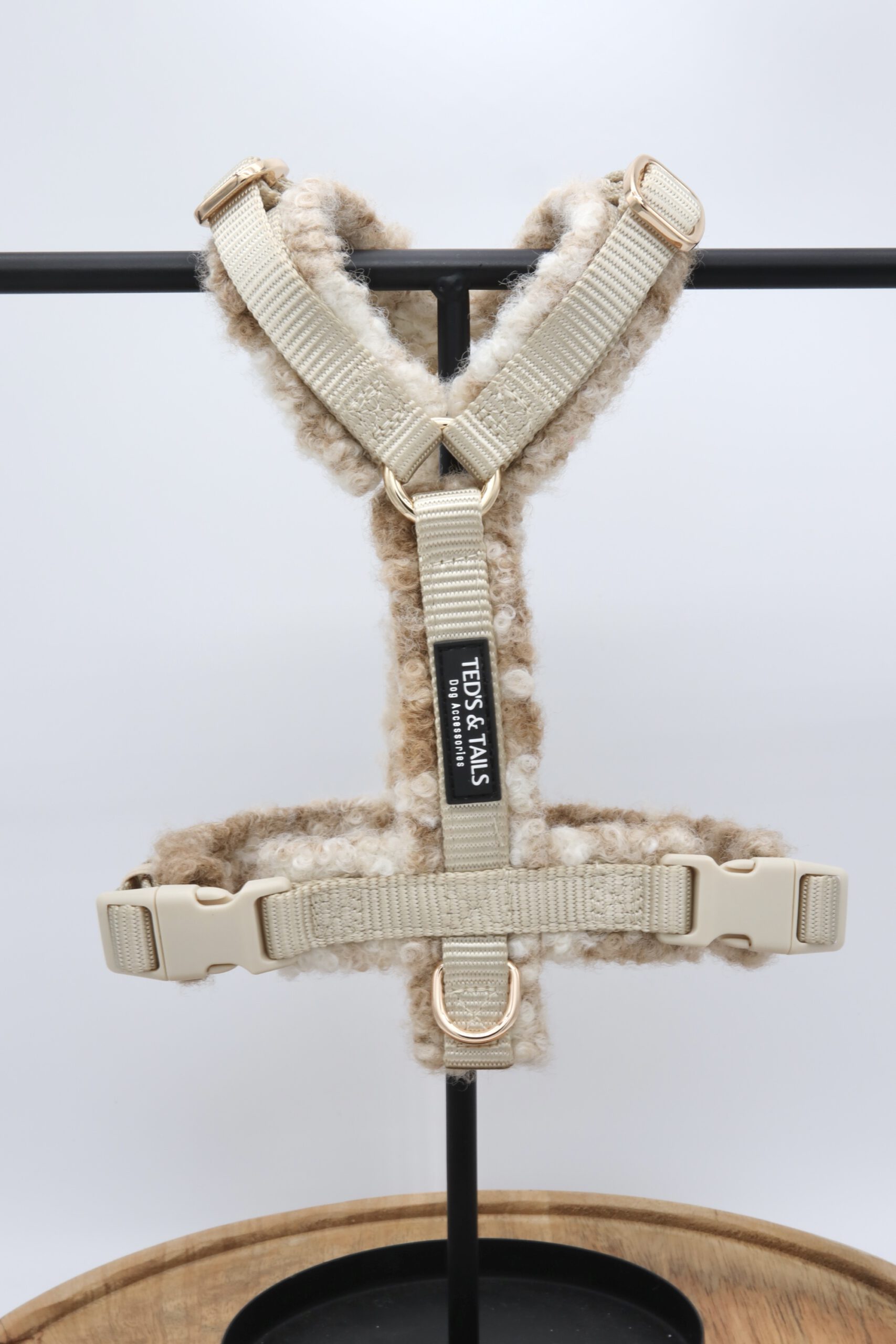 Strap-Y-Hundegeschirr - Chai Latte Checks